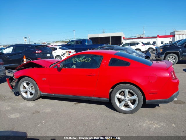 12616662 :رقم المزاد ، 1ZVBP8CH8A5111207 vin ، 2010 Ford Mustang Gt مزاد بيع