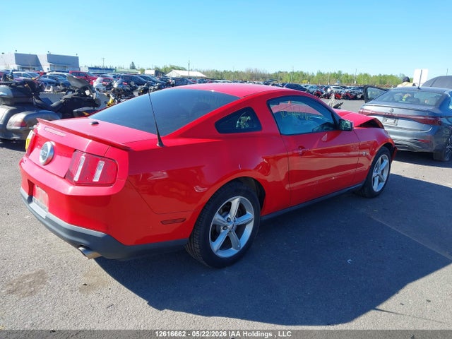 12616662 :رقم المزاد ، 1ZVBP8CH8A5111207 vin ، 2010 Ford Mustang Gt مزاد بيع