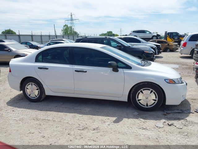 12627442 :رقم المزاد ، 2HGFA1F45AH015180 vin ، 2010 Honda Civic Dx-g مزاد بيع