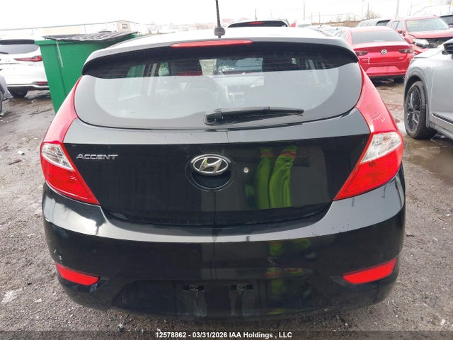 12578862 :رقم المزاد ، KMHCT5AE9GU238102 vin ، 2016 Hyundai Accent Gl مزاد بيع