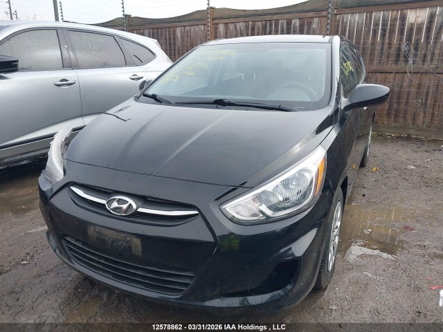 12578862 :رقم المزاد ، KMHCT5AE9GU238102 vin ، 2016 Hyundai Accent Gl مزاد بيع