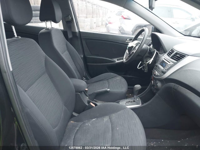 12578862 :رقم المزاد ، KMHCT5AE9GU238102 vin ، 2016 Hyundai Accent Gl مزاد بيع