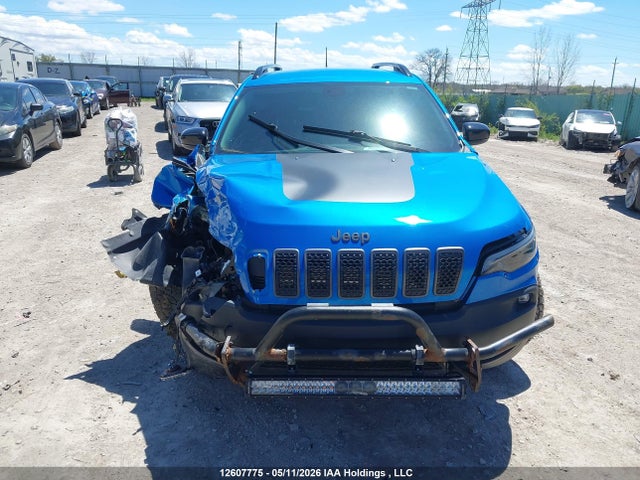 12607775 :رقم المزاد ، 1C4PJMBX4ND543669 vin ، 2022 Jeep Cherokee Trailhawk مزاد بيع