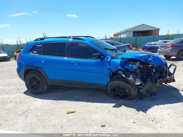 12607775 :رقم المزاد ، 1C4PJMBX4ND543669 vin ، 2022 Jeep Cherokee Trailhawk مزاد بيع