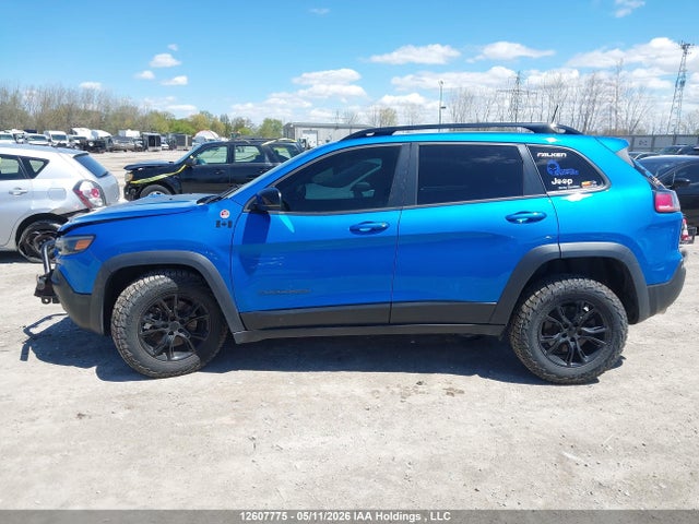12607775 :رقم المزاد ، 1C4PJMBX4ND543669 vin ، 2022 Jeep Cherokee Trailhawk مزاد بيع