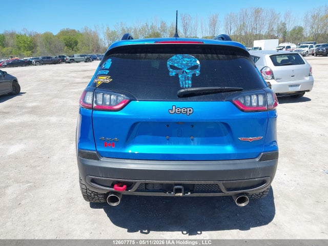 12607775 :رقم المزاد ، 1C4PJMBX4ND543669 vin ، 2022 Jeep Cherokee Trailhawk مزاد بيع