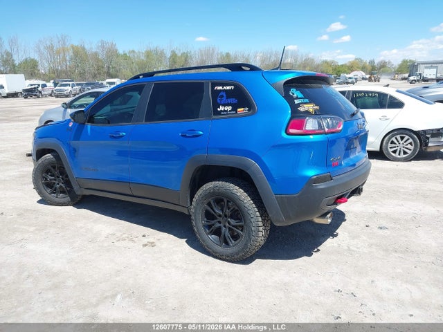 12607775 :رقم المزاد ، 1C4PJMBX4ND543669 vin ، 2022 Jeep Cherokee Trailhawk مزاد بيع