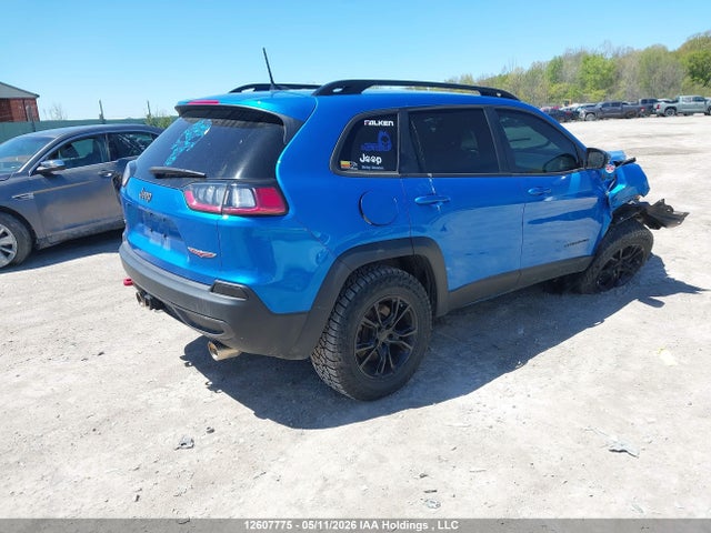 12607775 :رقم المزاد ، 1C4PJMBX4ND543669 vin ، 2022 Jeep Cherokee Trailhawk مزاد بيع