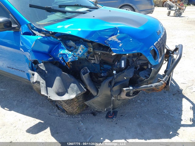 12607775 :رقم المزاد ، 1C4PJMBX4ND543669 vin ، 2022 Jeep Cherokee Trailhawk مزاد بيع