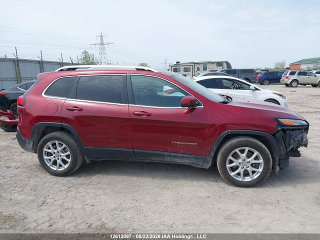 12612097 :رقم المزاد ، 1C4PJLCSXHD231633 vin ، 2017 Jeep Cherokee North مزاد بيع
