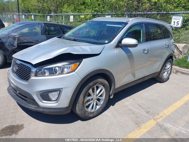 12617532 :رقم المزاد ، 5XYPGDA11HG254346 vin ، 2017 Kia Sorento 2.0l Lx Turbo مزاد بيع