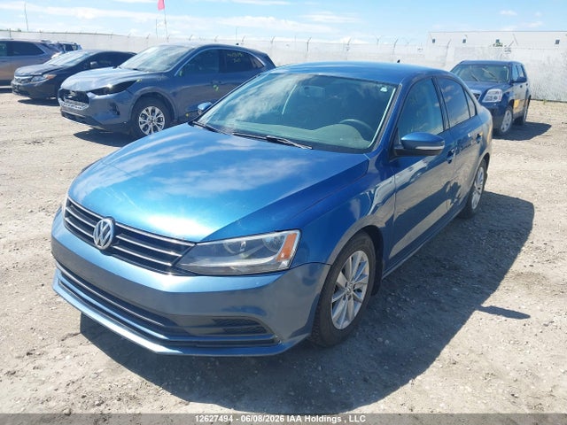 2015 Volkswagen Jetta Sedan მანქანა იყიდება აუქციონზე, vin: 3VW2K7AJ1FM400557, აუქციონის ნომერი: 12627494