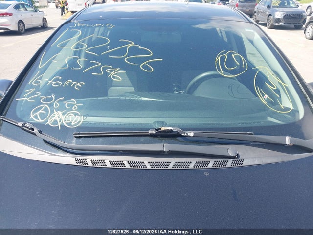 12627526 :رقم المزاد ، KNAFX4A67G5557546 vin ، 2016 Kia Forte 1.8l Lx/1.8l Lx+ مزاد بيع