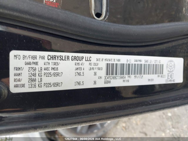 Aukcja sprzedaży 2012 Dodge Journey R/t, vin: 3C4PDDFG4CT148433, numer aukcji: 12627544