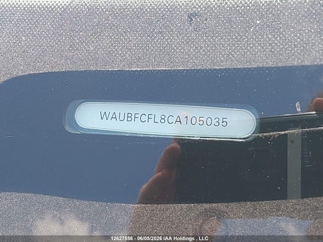 Aukcja sprzedaży 2012 Audi A4 2.0t, vin: WAUBFCFL8CA105035, numer aukcji: 12627556