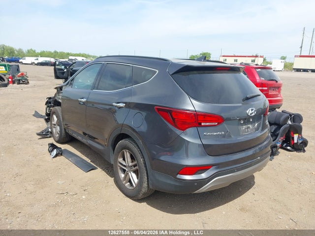 12627558 :رقم المزاد ، 5XYZUDLB7HG412244 vin ، 2017 Hyundai Santa Fe Sport مزاد بيع