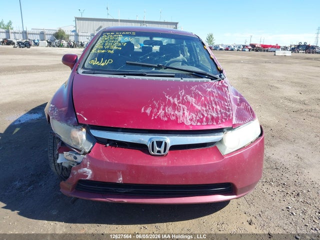 2006 Honda Civic Sdn მანქანა იყიდება აუქციონზე, vin: 1HGFA16456L811227, აუქციონის ნომერი: 12627564