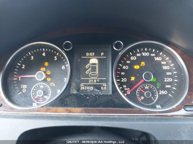 2009 Volkswagen Passat 2.0t Highline მანქანა იყიდება აუქციონზე, vin: WVWTK93C49E127898, აუქციონის ნომერი: 12627577