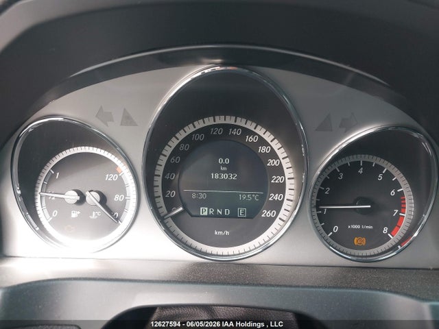2011 Mercedes-benz C 250 4matic მანქანა იყიდება აუქციონზე, vin: WDDGF8FB0BA522263, აუქციონის ნომერი: 12627594