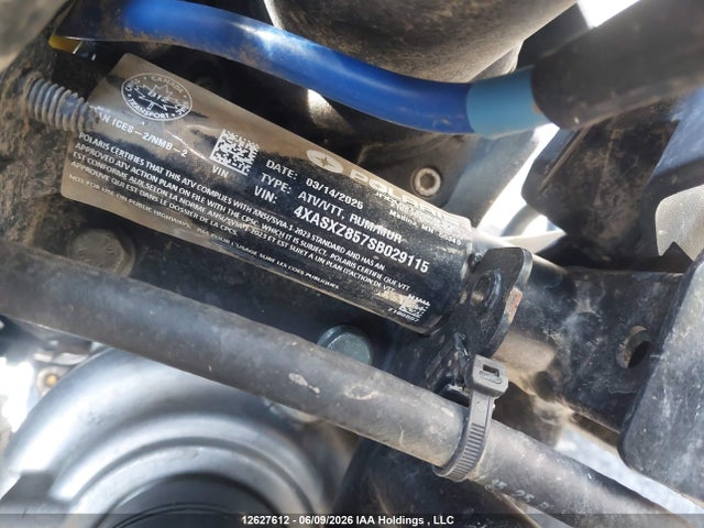 Aukcja sprzedaży 2025 Polaris Sportsman 850 Ultimate Trail Le, vin: 4XASXZ857SB029115, numer aukcji: 12627612