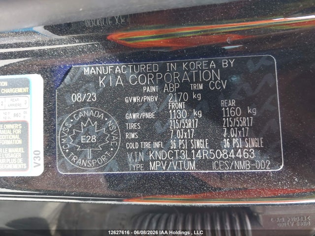KIA NIRO EV 2024 KNDCT3L14R5084463 Image 9
