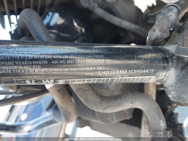 Aukcja sprzedaży 2012 Harley-davidson Flhx Street Glide, vin: 5HD1KBMA1CB664479, numer aukcji: 12617259