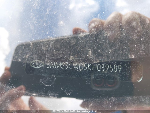 Aukcja sprzedaży 2019 Hyundai Santa Fe Preferred 2.4, vin: 5NMS3CAD5KH039589, numer aukcji: 12627622