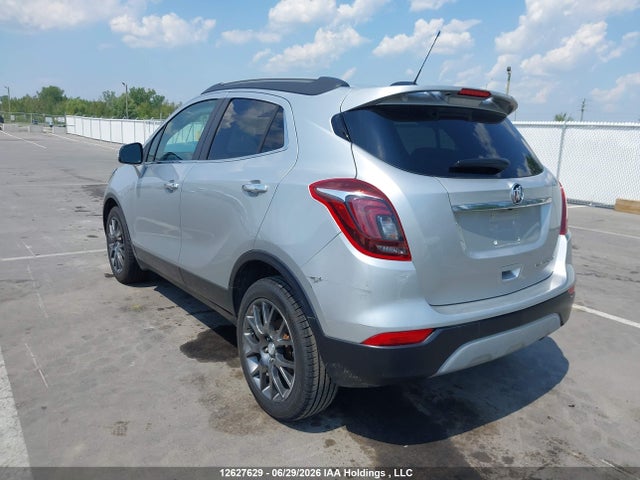 12627629 :رقم المزاد ، KL4CJ1SB0KB704764 vin ، 2019 Buick Encore Sport Touring مزاد بيع