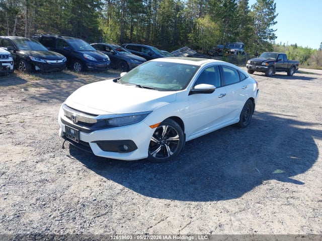 12619603 :رقم المزاد ، 2HGFC1F92GH110892 vin ، 2016 Honda Civic Touring مزاد بيع