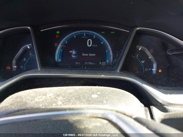 12619603 :رقم المزاد ، 2HGFC1F92GH110892 vin ، 2016 Honda Civic Touring مزاد بيع