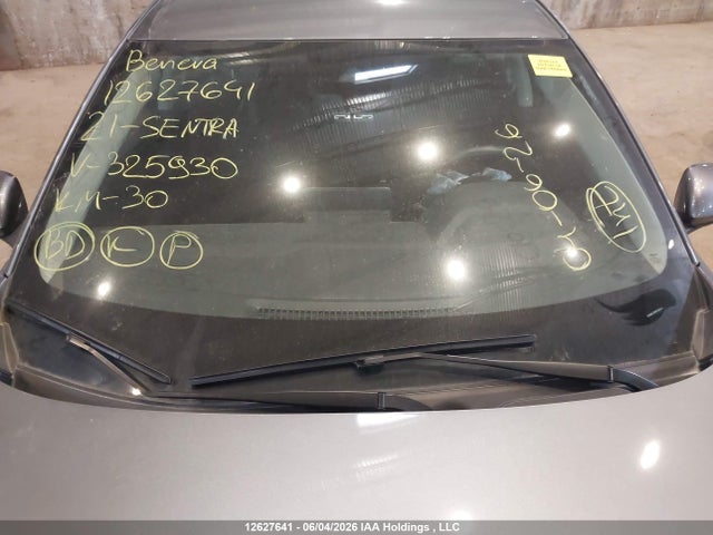 12627641 :رقم المزاد ، 3N1AB8CV9MY325930 vin ، 2021 Nissan Sentra Sv مزاد بيع