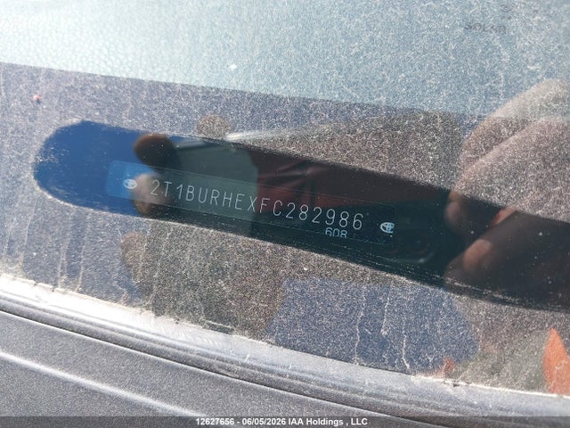 Продажа на аукционе авто 2015 Toyota Corolla L/le/le Pls/prm/s/s Pls, vin: 2T1BURHEXFC282986, номер лота: 12627656