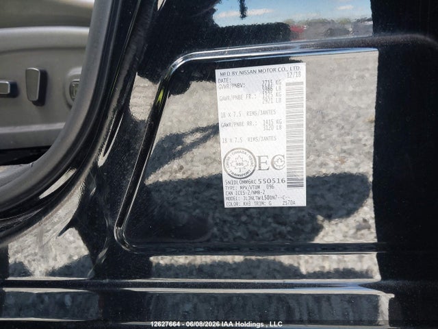 5N1DL0MM6KC550516 Infiniti QX60 PURE