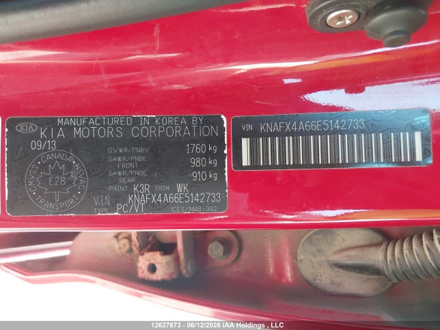 KIA FORTE LX 2014 KNAFX4A66E5142733 Image 9