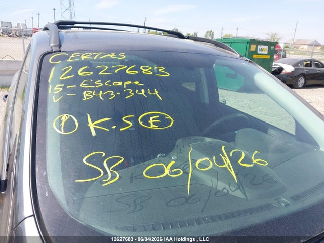 Продаж на аукціоні авто 2015 Ford Escape Se, vin: 1FMCU9G90FUB43344, номер лоту: 12627683