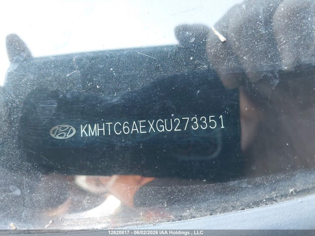 Продажа на аукционе авто 2016 Hyundai Veloster Turbo, vin: KMHTC6AEXGU273351, номер лота: 12620817