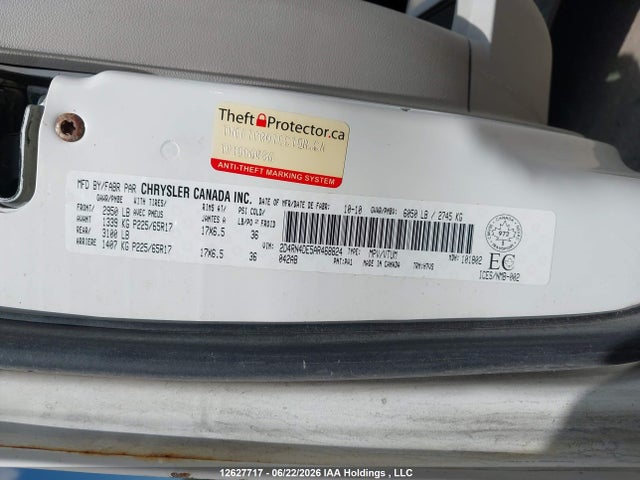 2010 Dodge Grand Caravan Se მანქანა იყიდება აუქციონზე, vin: 2D4RN4DE5AR468824, აუქციონის ნომერი: 12627717