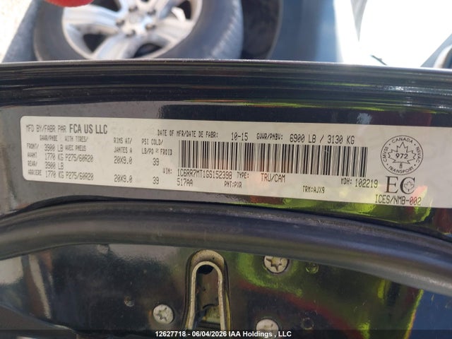 RAM 1500 Sport 2016 1C6RR7MT1GS152398 Image 9