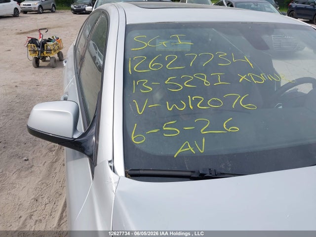12627734 :رقم المزاد ، WBAXH5C52DDW12076 vin ، 2013 Bmw 528i Xdrive مزاد بيع