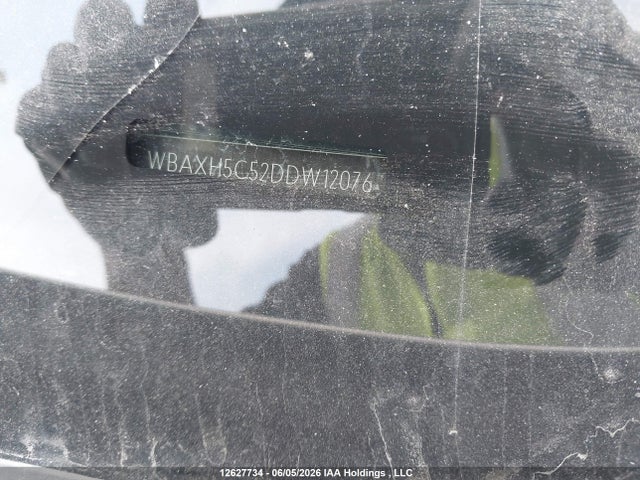 12627734 :رقم المزاد ، WBAXH5C52DDW12076 vin ، 2013 Bmw 528i Xdrive مزاد بيع