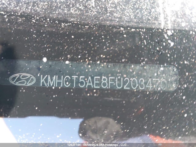 12627744 :رقم المزاد ، KMHCT5AE8FU203470 vin ، 2015 Hyundai Accent Se مزاد بيع
