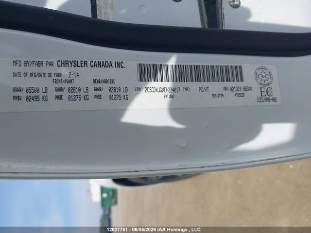 Aukcja sprzedaży 2014 Dodge Charger Sxt, vin: 2C3CDXJGXEH224017, numer aukcji: 12627751
