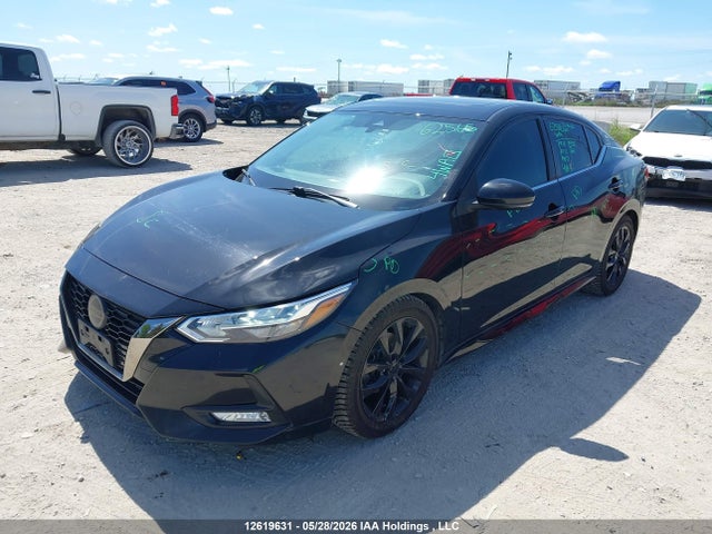 12619631 :رقم المزاد ، 3N1AB8DVXNY312281 vin ، 2022 Nissan Sentra Sr/sr Midnight Edition مزاد بيع
