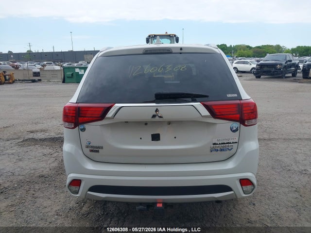 12606308 :رقم المزاد ، JA4J24A53JZ610398 vin ، 2018 Mitsubishi Outlander Phev Gt/se مزاد بيع