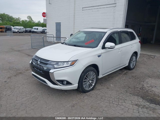 12606308 :رقم المزاد ، JA4J24A53JZ610398 vin ، 2018 Mitsubishi Outlander Phev Gt/se مزاد بيع