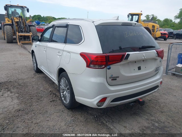 12606308 :رقم المزاد ، JA4J24A53JZ610398 vin ، 2018 Mitsubishi Outlander Phev Gt/se مزاد بيع