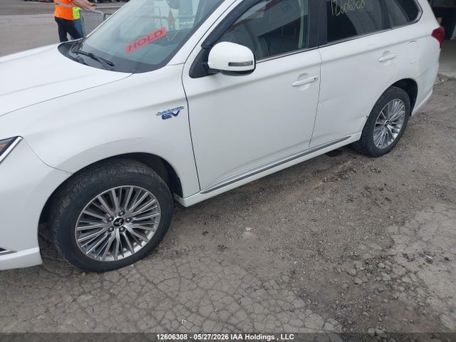 12606308 :رقم المزاد ، JA4J24A53JZ610398 vin ، 2018 Mitsubishi Outlander Phev Gt/se مزاد بيع