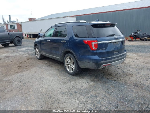 2016 Ford Explorer Limited მანქანა იყიდება აუქციონზე, vin: 1FM5K8FH9GGC74161, აუქციონის ნომერი: 12600880
