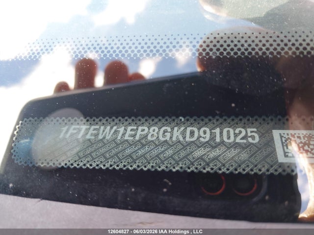 Aukcja sprzedaży 2016 Ford F-150 Xlt, vin: 1FTEW1EP8GKD91025, numer aukcji: 12604827