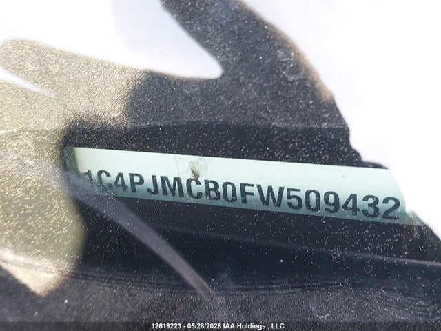 2015 Jeep Cherokee North მანქანა იყიდება აუქციონზე, vin: 1C4PJMCB0FW509432, აუქციონის ნომერი: 12619223